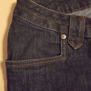 Dark denim trouser jean